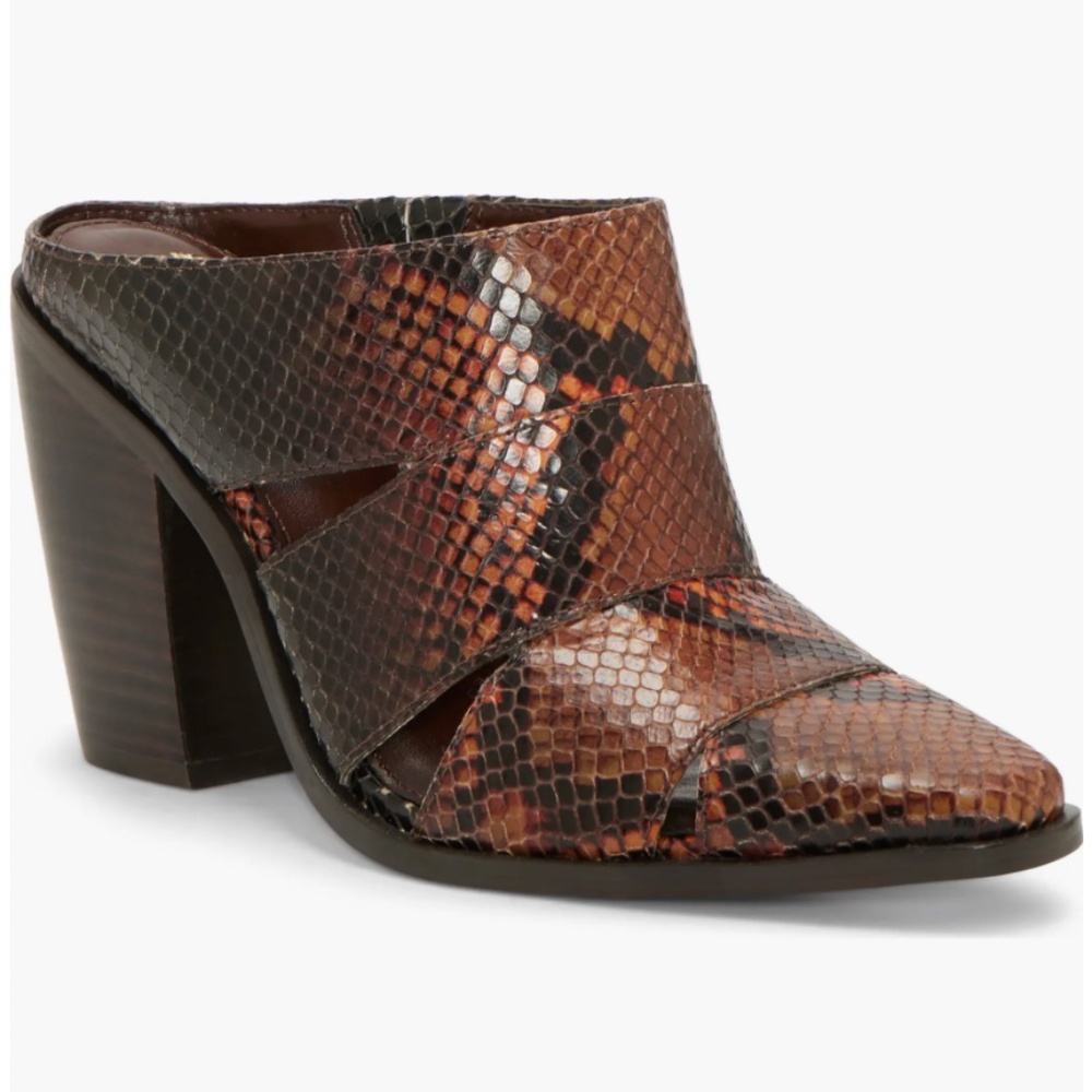 Brand New Vince Camuto Aimie Square Toe Mule (Women)